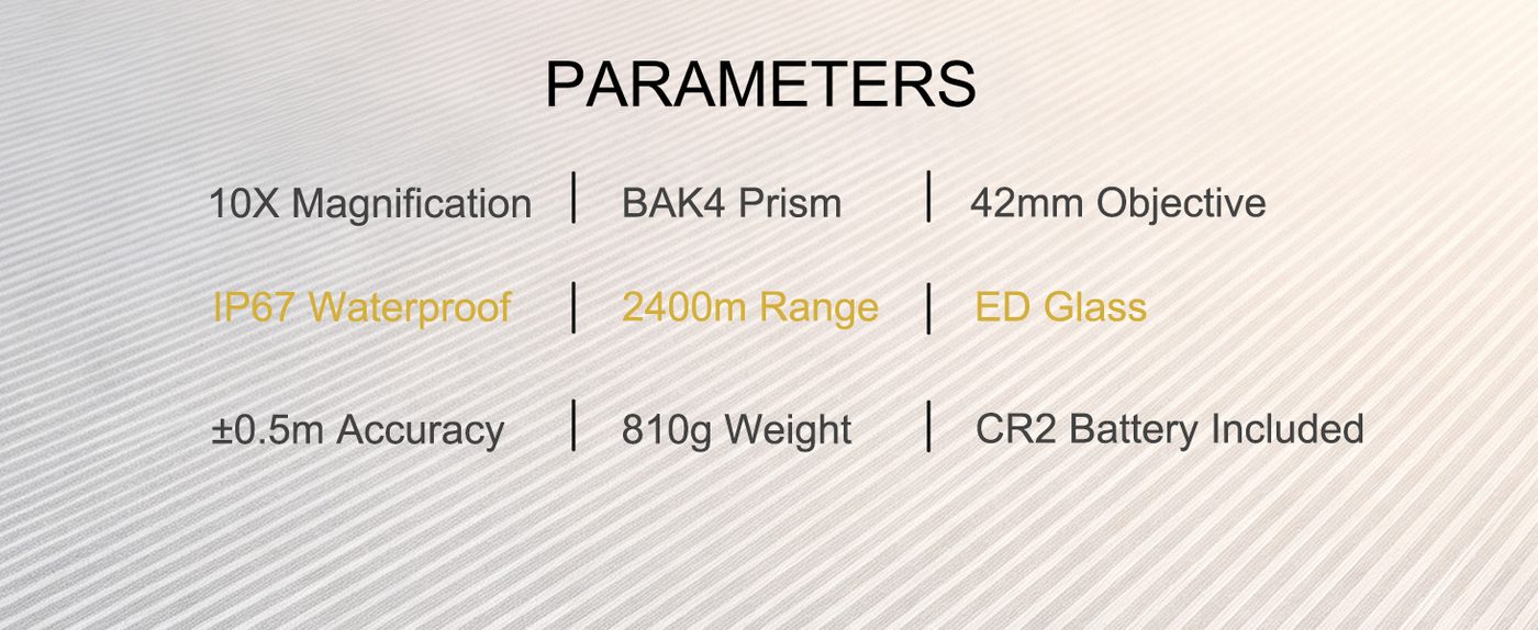 ED version key parameters